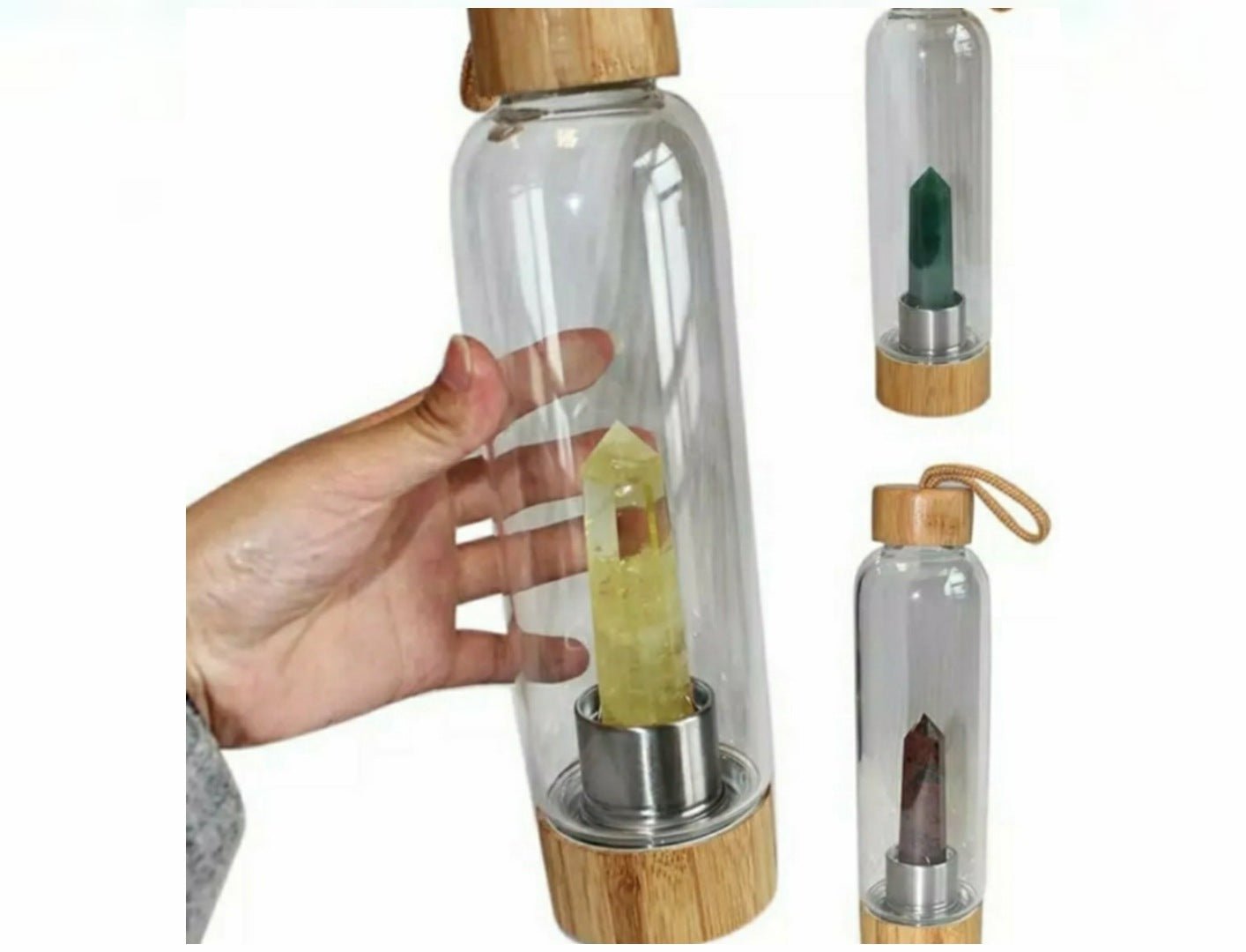 Glass Water Bottle - Magic Nutrients